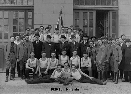 1920 les Sokols  Saint-Mand